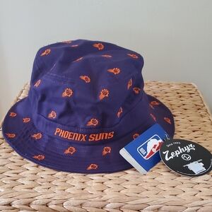 Zephyr Purple And Orange Bucket Hat Sports Summer Size Large/XL 100% Cotton